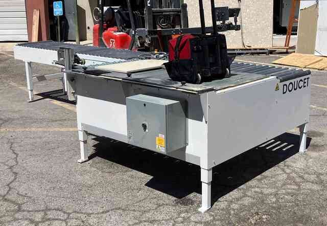 24" wide, Doucet #FB-24-5-15-G, Return Conveyor, 230 V., 3ph, 2022 - Image 4