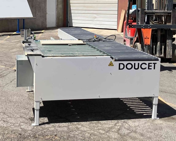 24" wide, Doucet #FB-24-5-15-G, Return Conveyor, 230 V., 3ph, 2022 - Image 5