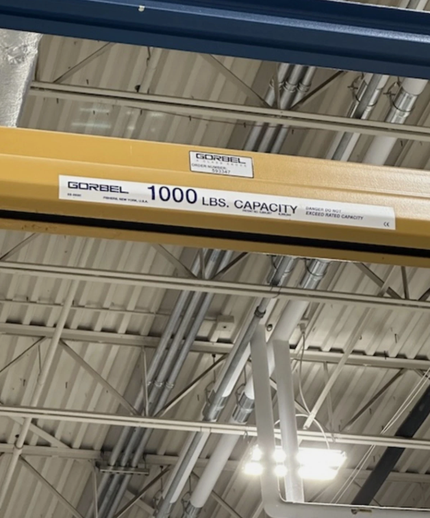 .5 Ton, Gorbel, Bridge Crane, 28'4" L x 12'2" W x 13' 7.5" H (Already Taken Down) - Image 4
