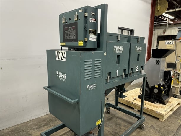 Dri-Air #ARID-X-75-PDII, Dual-Hopper Dryer, 20 amps, 460 V., 3PH - Image 1