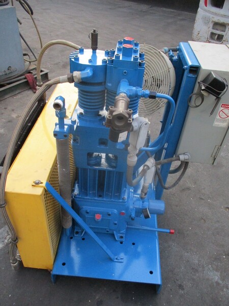 15 HP Hycomp #2AN10C-B21-ALMV9-20/15D, Boost Compressor, Nitrogen/Air/Gas Pressure Booster, 1760 RPM - Image 10