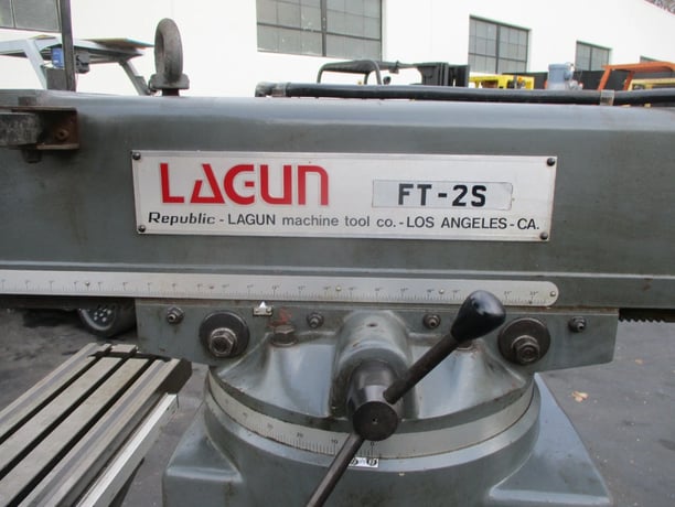 Lagun #FT-2S, Vertical Milling Machine w/DRO & Power Feed, 3000 RPM - Image 2