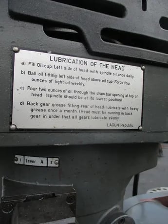 Lagun #FT-2S, Vertical Milling Machine w/DRO & Power Feed, 3000 RPM - Image 9