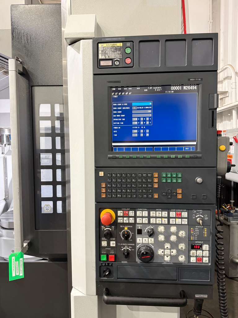 Mori Seiki #NMV-5000DCG, 5-Axis CNC Vertical Machining Center, 28.7" X, 20.1" Y, 20.1" Z, 25 HP, 12000 RPM - Image 9