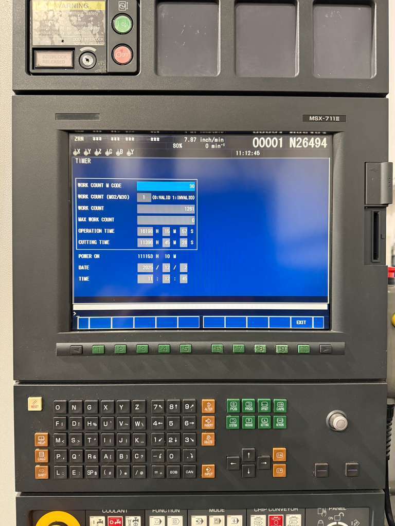 Mori Seiki #NMV-5000DCG, 5-Axis CNC Vertical Machining Center, 28.7" X, 20.1" Y, 20.1" Z, 25 HP, 12000 RPM - Image 10