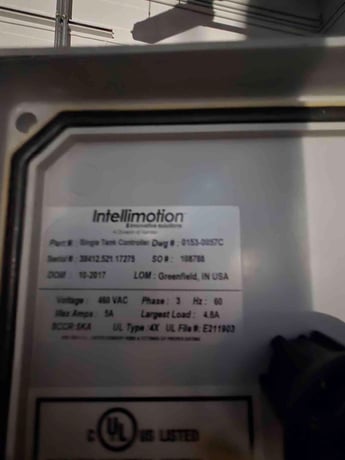 Intellimotion, Water Tank, w/ 460VAC Single Tank Controller Pumps & Manifold, 4X UL, 2017 - Image 7