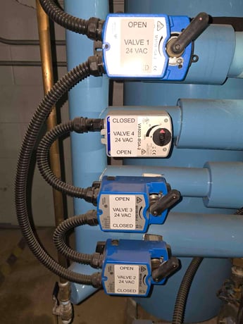 AmeriWater, High Efficiency Sand Filter, 460 V., w/ Controller & Manifolds - Image 6