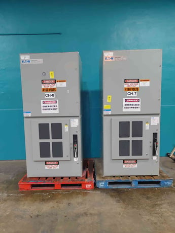 Eaton #AmpGard, medium voltage motor cont, NEMA 1, 7200/4160 Volts, 50 KA, CVST (2 available), 2017 - Image 2