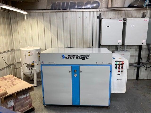 Jet Edge #MR513, CNC waterjet, 5' x 13', 50 HP, 55000 psi, Backoff controller, 2016 - Image 6