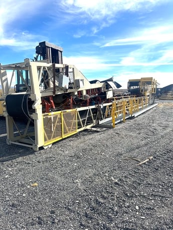 36" wide x 103' long, Superior conveyor belt with folding up to 61' long, 2015 - Image 4