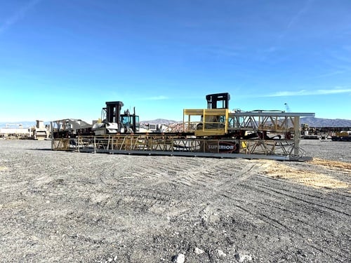 36" wide x 103' long, Superior conveyor belt with folding up to 61' long, 2015 - Image 5