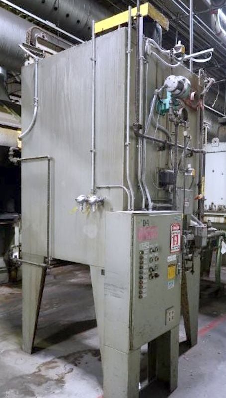 24" width x 36" D x 24" H Lindberg #93-243624-G14, gas fired temper furnace, 1400°F, 400000 BTU/HR, vertical - Image 5
