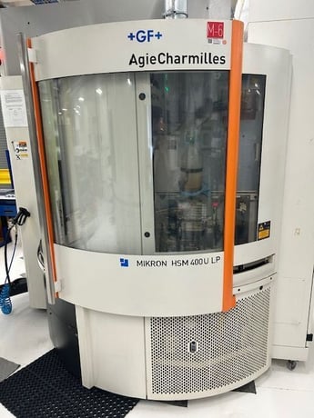 Mikron #HSM-400U-LP, CNC vertical machining center, 40 automatic tool changer, 15.7" X, 9.4" Y, 13.7" Z - Image 4