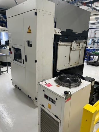 Mikron #HSM-400U-LP, CNC vertical machining center, 40 automatic tool changer, 15.7" X, 9.4" Y, 13.7" Z - Image 5
