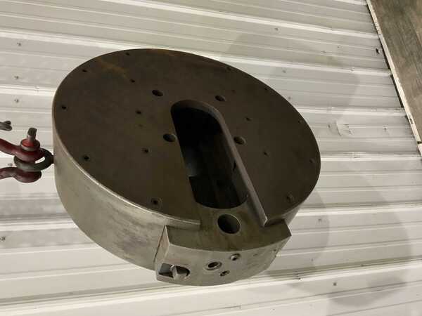 20" Mummert Dixion, facing head, 3-3/4" spindle diameter, 10" bar length, automatic feed, head feeds both - Image 5