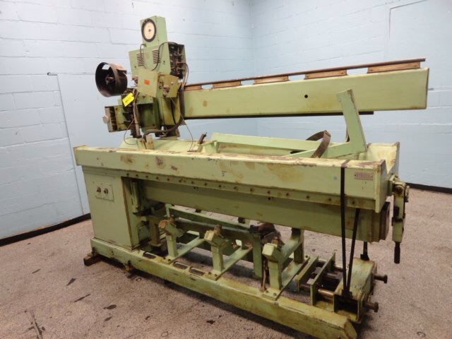 6' GMA Systems Seam Welder, 72", Gma power source, 1986, Tag #15704 - Image 1