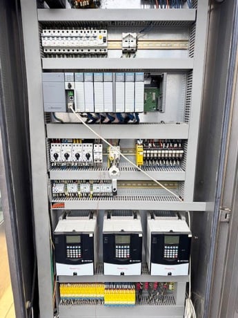 MBF #Capmatic-360/9P, 9-Head Rotary T-Corker with Hopper Elevator - Image 8