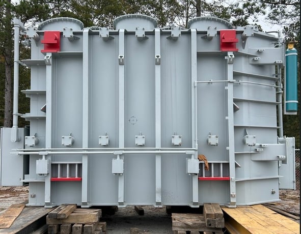 120 MVA 34500 Grounded Wye Primary, 23000 Grounded Wye Secondary, Virginia step up transformer, 60 Hz. - Image 1