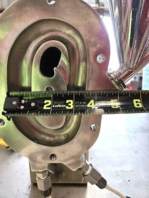 Fluid Energy Aljet, Stainless Steel jet mill / pulverizer - Image 8