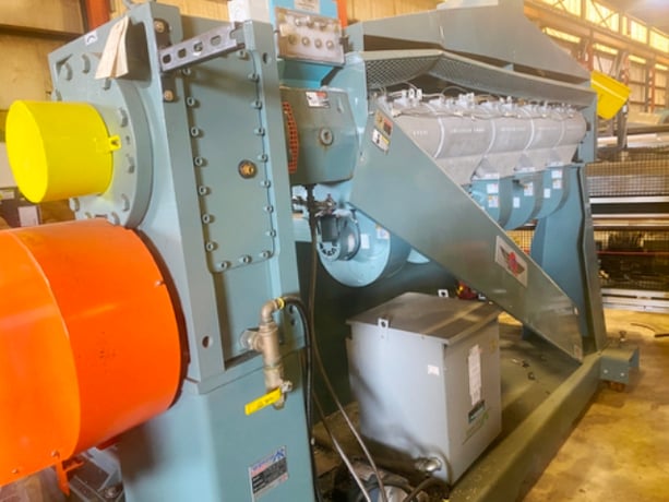 Gloucester, 54" wide co-extrusion sheet line, polypropylene sheet, approx 1200 lb/hr., 2006 - Image 1