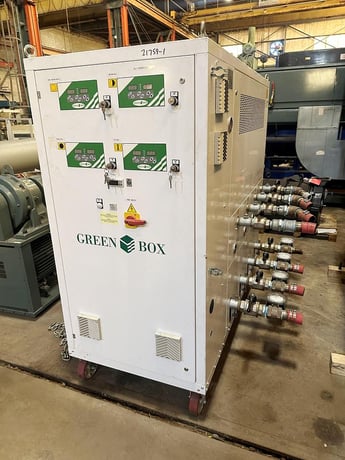 Gloucester, 54" wide co-extrusion sheet line, polypropylene sheet, approx 1200 lb/hr., 2006 - Image 8