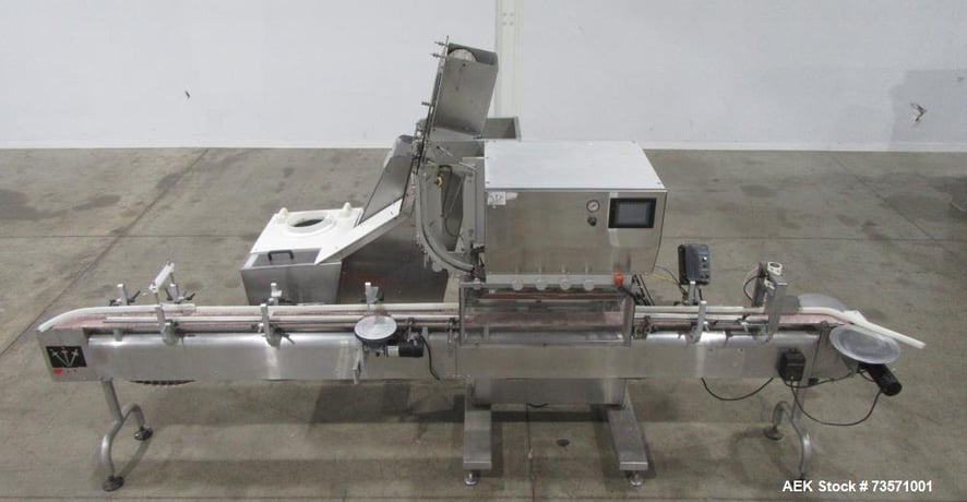 Aesus #Delta-Cap-4, capper, w/ conveyor, 1/60/208V. - Image 2