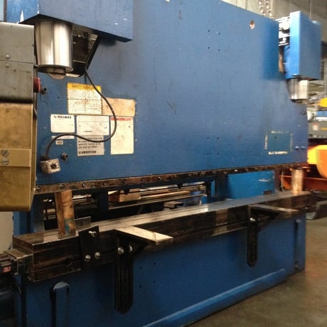 350 Ton, Pullmax Optima #320, hydraulic, 11" stroke, 10" throat, Cybelec DNC80 Multi Axis CNC, 1995 - Image 3