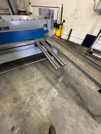 10 gauge x 6' Niagara #56-B, Mechanical Power Squaring Shear, 24" Back Gauge, 5 HP - Image 2