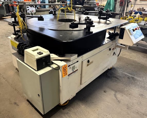56" Lapmaster, open face, 4 rings (20-3/4" ID), variable speed, water cooled, cycle timer, slurry pump units - Image 4
