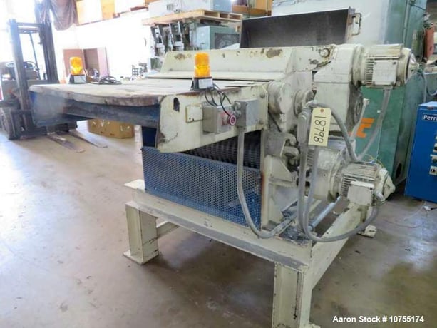 Retech #VH34/75, Horizontal Shredder, 75 HP, 5" x 34" infeed, 16" diameter rotor, 390 RPM, Vibratory - Image 1