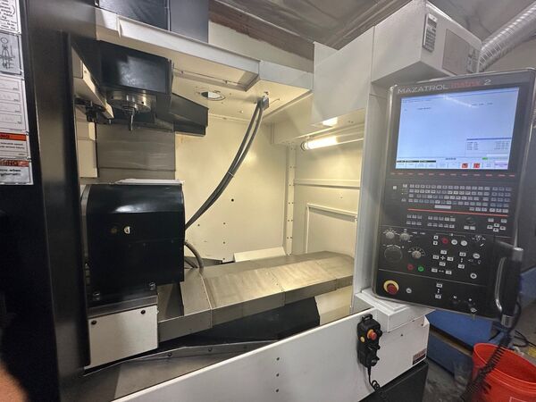 Mazak #Nexus-530C/5AX, CNC vertical machining center, 5-Axis, Mazatrol Matrix 2 Control, 41.3" X, 20.9" Y - Image 2