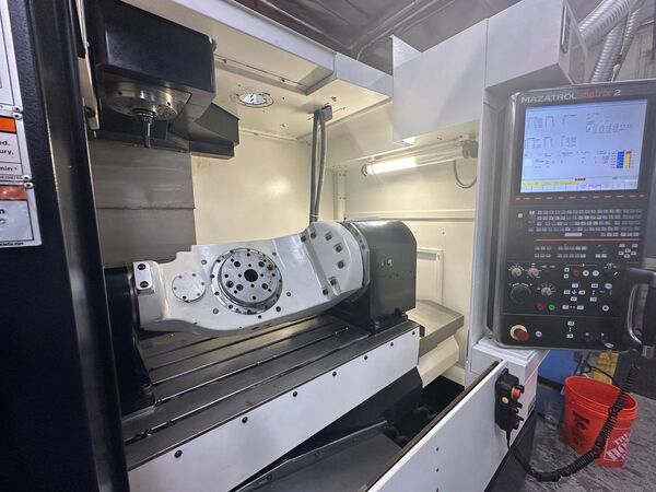 Mazak #Nexus-530C/5AX, CNC vertical machining center, 5-Axis, Mazatrol Matrix 2 Control, 41.3" X, 20.9" Y - Image 3