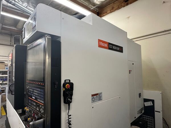 Mazak #Nexus-530C/5AX, CNC vertical machining center, 5-Axis, Mazatrol Matrix 2 Control, 41.3" X, 20.9" Y - Image 10