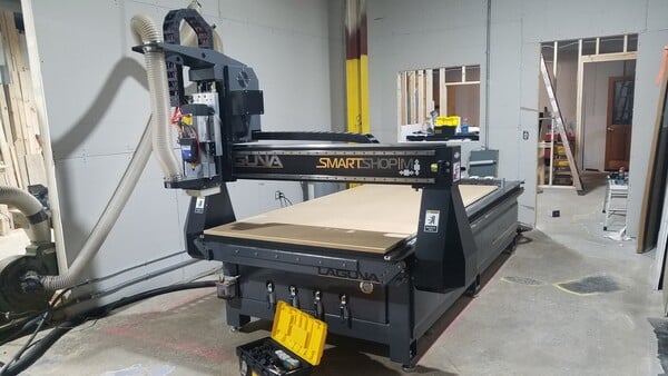 Laguna #SmartShop-M, CNC Router, 49" x 97" x 10" travel, 5-24000 RPM, 4' x 8' table, 8 ATC, 2021 - Image 1