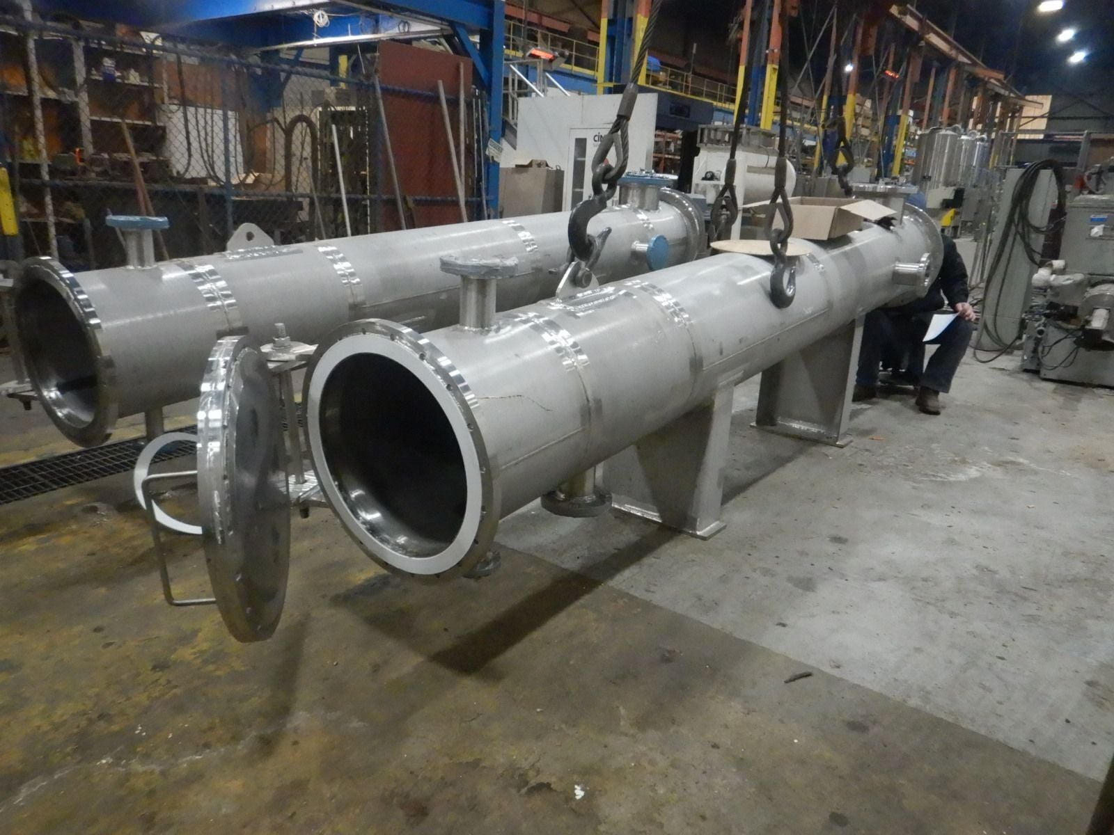 564 sq.ft., 150/FV psi shell, 50/FV psi tube, Paget, 316L Stainless Steel shell-tube heat exchanger, 2022 - Image 2