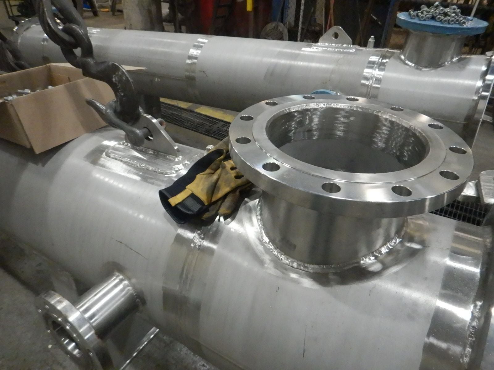 564 sq.ft., 150/FV psi shell, 50/FV psi tube, Paget, 316L Stainless Steel shell-tube heat exchanger, 2022 - Image 3