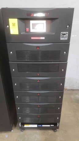 50.0 KVA Mitsubishi UP1133A-B503SU-2, uninterruptible power supplies W/ Battery Cabinet Diamond Series, 2014 - Image 4