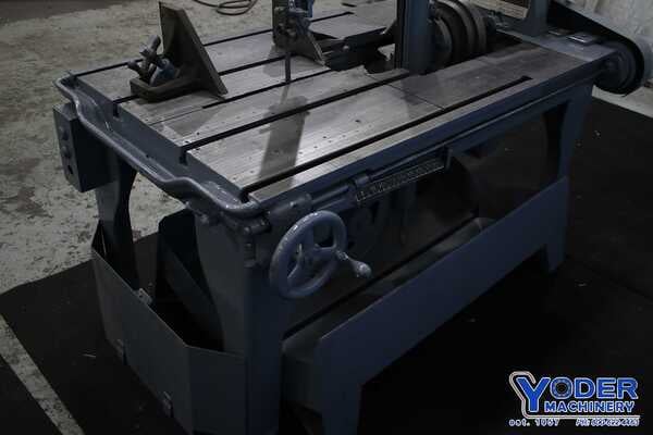 18" x 20" Marvel #A-M2-M8, 8 Extra High vertical band saw, 15' 8" x 1" blade, vise, coolant - Image 4