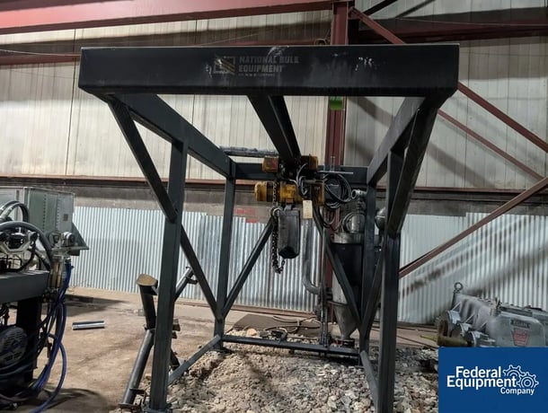 NBE #Super-Sack, Unloading Stand, 4000 hoist, auger discharge - Image 2