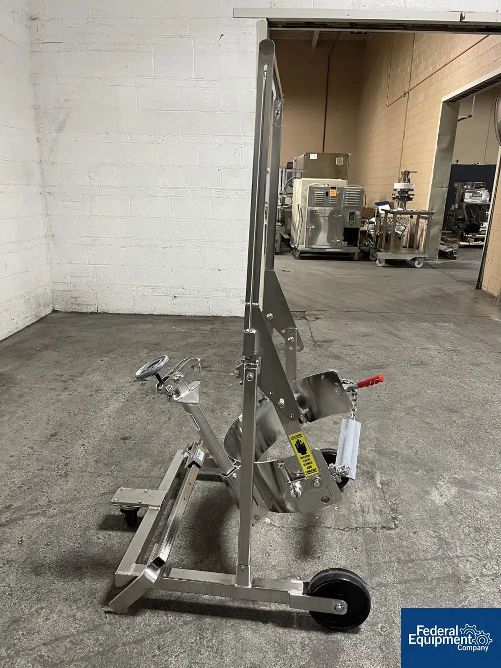 Morse Drum Handler, Stainless Steel, 800# - Image 3