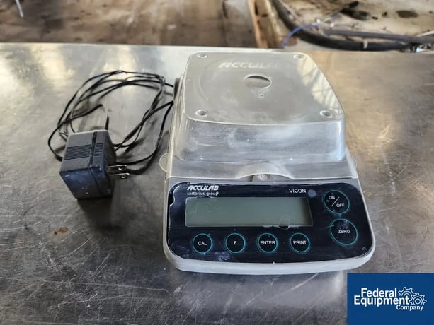 Acculab #VIC-4MG, Scale, 410g, 110 V. - Image 1