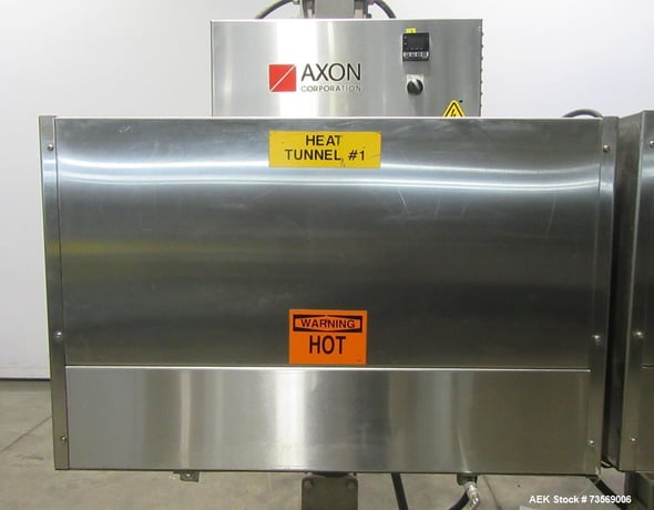 Axon #EZ-72-HT, dual zone styrotech heat s, 10-1/2" wide x 14" tall x 72" L, 230 V. - Image 7