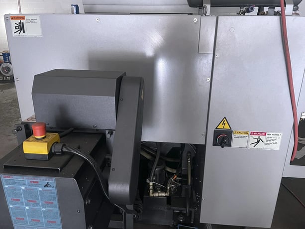 Takisawa #LA-200, CNC lathe, 18.5" swing, 8" chuck, 2" bore, 12.6"dia., 11.8"lgth, tool setter, chip - Image 2