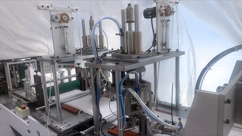 KYD #TLC09, N95 mask making machine, 50-60 pc/min, fully automatic, 2020 - Image 5