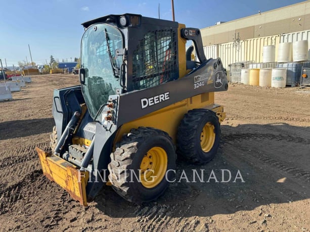 John Deere 324G, Skid Steer Loader, 620 hours, S/N: 1T0324GKKPJ448960, 2023 - Image 1
