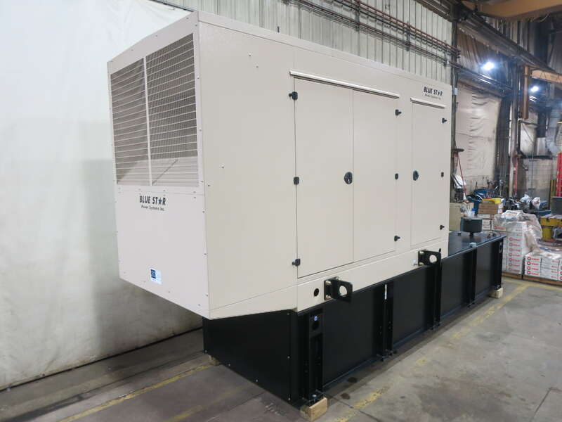 350 KW Blue Star Power Systems #VD350-01, diesel generator set, 120/208 Volts, 537 HP @ 1800 RPM, Volvo Penta - Image 2