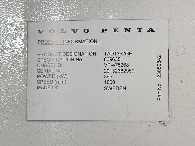 350 KW Blue Star Power Systems #VD350-01, diesel generator set, 120/208 Volts, 537 HP @ 1800 RPM, Volvo Penta - Image 10