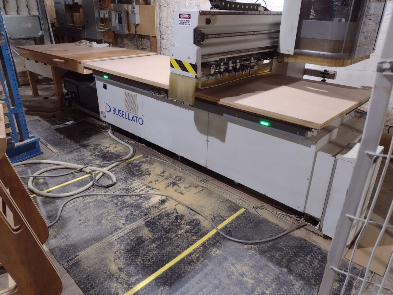 Busellato #Jet-Optima-RT, CNC router, 4' x 10' table, 2009 - Image 1
