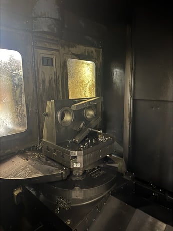 Daewoo Doosan #HP-5500, CNC horizontal machining center, Fanuc 18iMB, 31" X, 27" Y, 29" Z, 10000 RPM, 60 - Image 7