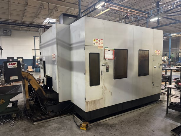 Daewoo Doosan #HP-5500, CNC horizontal machining center, Fanuc 18iMB, 31" X, 27" Y, 29" Z, 10000 RPM, 60 - Image 8